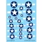 Techmod U.S. National Insignia 1943-1945 makett matrica