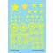 Techmod Allied Star Insignia Yellow makett matrica