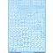 Techmod U.S. Serial & Code Numbers makett matrica