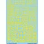 Techmod U.S. Serial & Code Numbers makett matrica