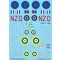 Techmod Vickers Wellington IC makett matrica