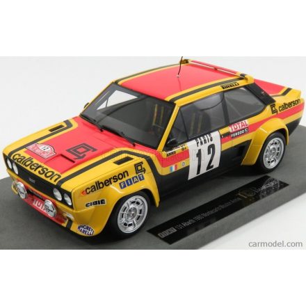 Topmarques FIAT 131 ABARTH N 12 RALLY MONTECARLO 1980 M. MOUTON A. ARRII