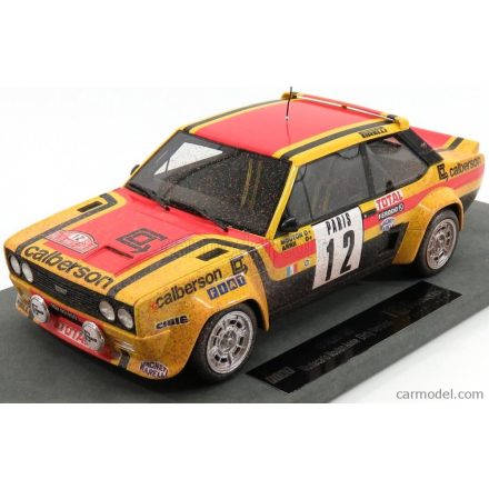 Topmarques FIAT 131 ABARTH N 12 RALLY MONTECARLO 1980 M. MOUTON A. ARRII DIRTY VERSION