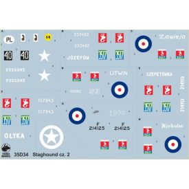 Toro Model Staghound in Polish service vol.2 matrica