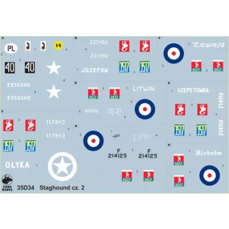 Toro Model Staghound in Polish service vol.2 matrica