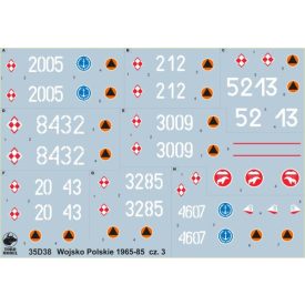 Toro Model Polish Army 1965-85 vol.3 matrica