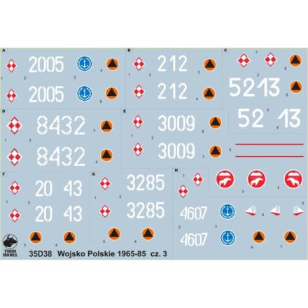 Toro Model Polish Army 1965-85 vol.3 matrica
