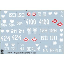 Toro Model Polish Army 1943-45 vol.2 matrica
