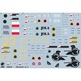 Toro Model Polish APC Rosomak - vol.3 matrica