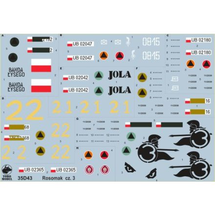 Toro Model Polish APC Rosomak - vol.3 matrica