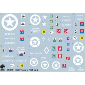 Toro Model Half Track in Polish service vol.2 matrica