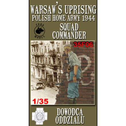 Toro Model Warsaw's Uprising - Squad commander Polish Home Army 1944 makett