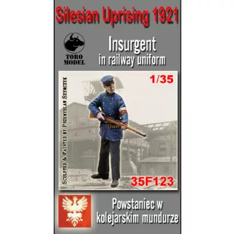   Toro Model Silesian Uprising 1921 Insurgent in railway uniform makett