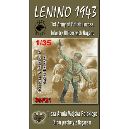 Toro Model Lenino 1943 - 1st Army of Polish Forces - Infantry Officer with Nagant makett