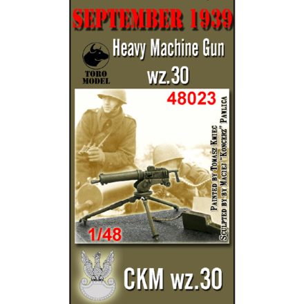 Toro Model Heavy Machine Gun wz.30 makett
