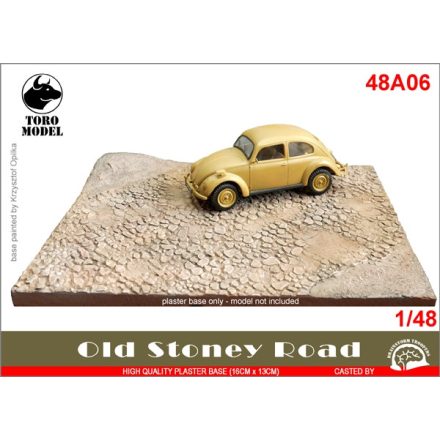 Toro Model Old Stoney Road Plaster base - 16x13cm makett