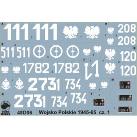 Toro Model Polish Army 1945-65 vol.1 matrica