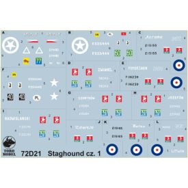 Toro Model Staghound in Polish service vol.1 matrica