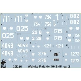 Toro Model Polish Army 1945-65 v.2 matrica