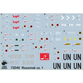 Toro Model Polish APC Rosomak - vol.1 matrica