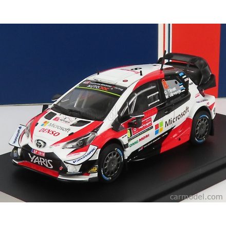 MINIPARTES TOYOTA YARIS WRC TEAM TOYOTA GAZOO RACING N 8 WINNER RALLY PORTUGAL 2019 O.TANAK - M.JARVEOJA