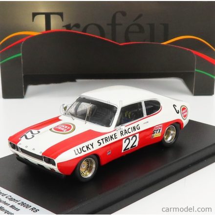 TROFEU FORD CAPRI 2600 RS TEAM LUCKY STRIKE RACING N 22 3h LOURENCO MARQUES 1971 J.MASS