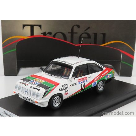 TROFEU FORD ESCORT MKII RS 2000 N 14 RALLY HUNSRUCK 1984 M.WERNER - M.FELTZ