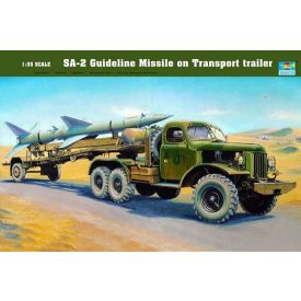 Trumpeter Chinesischer SA-2 Lenkraketentransporter makett
