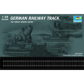 Trumpeter German Railway Track Set makett