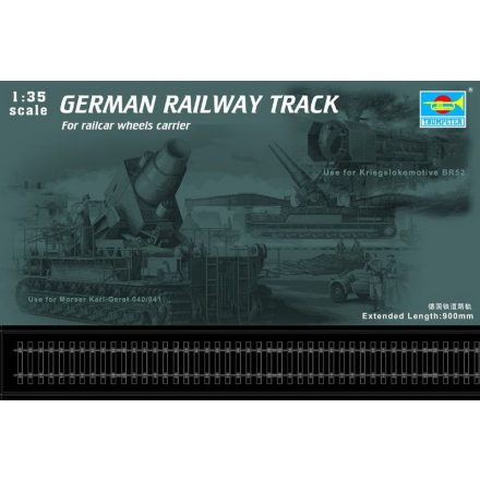 Trumpeter German Railway Track Set makett