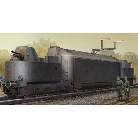 Trumpeter German Armored Train Panzertriebwag.Nr16 makett