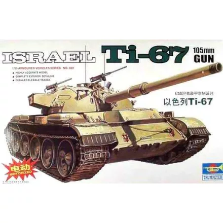 Trumpeter Israelischer Panzer Ti-67 makett