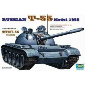 Trumpeter Russian Panzer T-55A von 1958 harcjármű makett