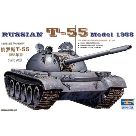 Trumpeter Russischer Panzer T-55A von 1958 makett