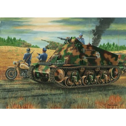 Trumpeter PzKpfw 38(H) Funk- u. Befehlswagen makett