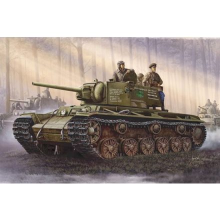 Trumpeter Russischer Panzer KV-1, 1942 Einfacher Turm makett