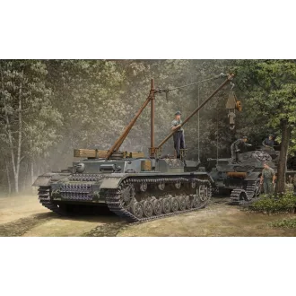   Trumpeter German Bergepanzer IV Recovery Vehicle harcjármű makett