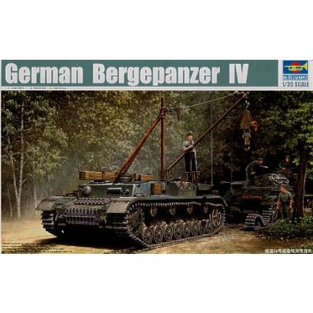 Trumpeter German Bergepanzer IV Recovery Vehicle makett