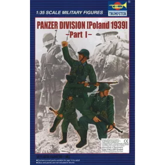 Trumpeter Panzer Division Polen 1939 Part I figura készlet