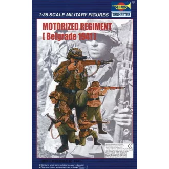 Trumpeter Motorized Regiment Belgrad 1941 figura készlet