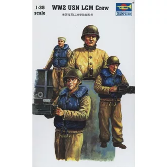 Trumpeter US Navy LCM Besatzung figura készlet