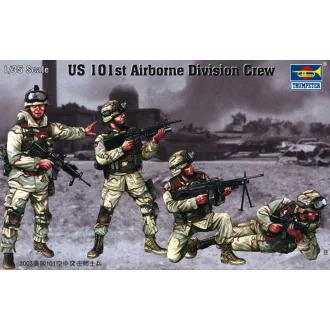 Trumpeter US 101st Airborne Division Crew figura készlet