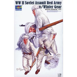   Trumpeter Soviet Assault Red Army w/Winter Gear figura készlet