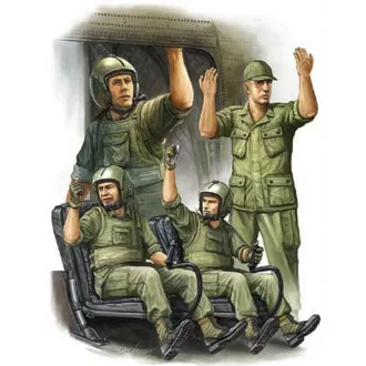 Trumpeter US Army CH-47 Crew in Vietnam figura készlet