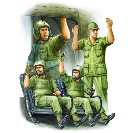 Trumpeter US Army CH-47 Crew in Vietnam