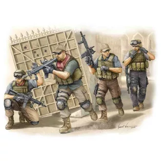 Trumpeter PMC in Iraq - Fire Movement Team figura készlet