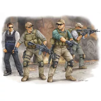 Trumpeter PMC in Iraq - VIP Protection figura készlet