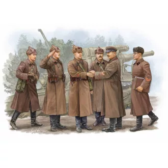   Trumpeter Soviet Artillery - Commander Inspection figura készlet