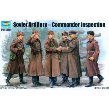 Trumpeter Soviet Artillery - Commander Inspection