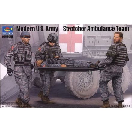 Trumpeter Modern U.S. Army-Stretcher AmbulanceTeam